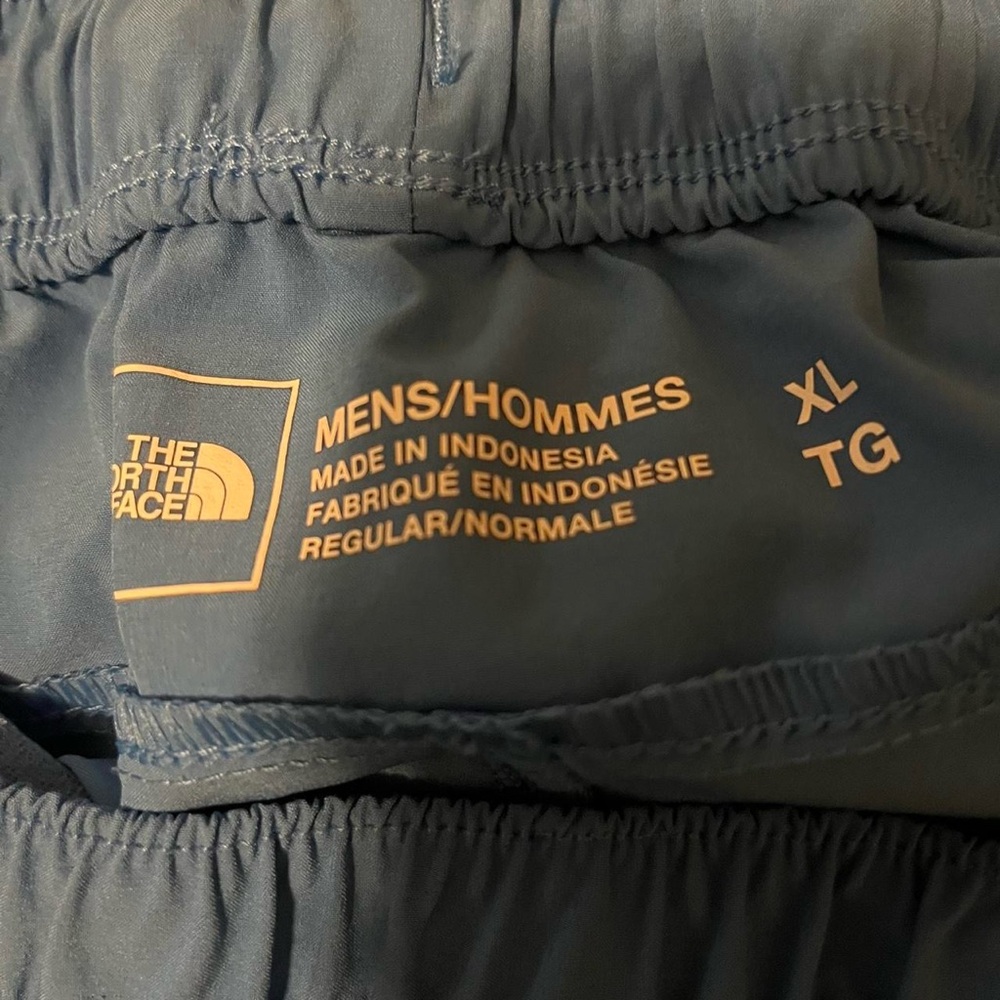 The North Face Black and Blue Athletic Shorts - Picture 4 of 5